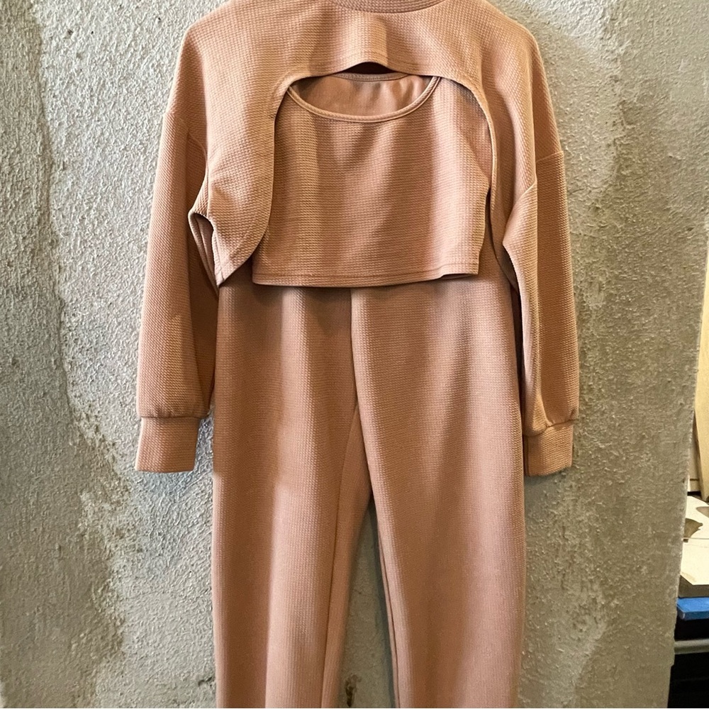 Women's Tan 3 piece set